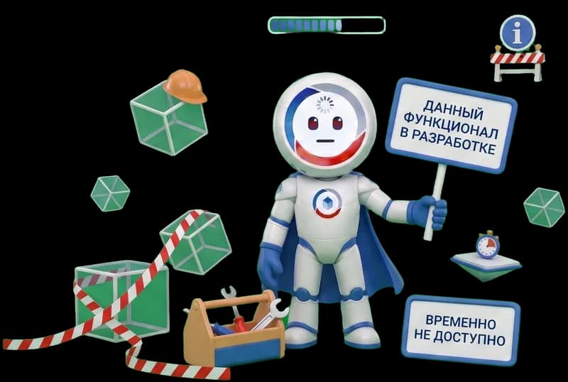Функционал в разработке